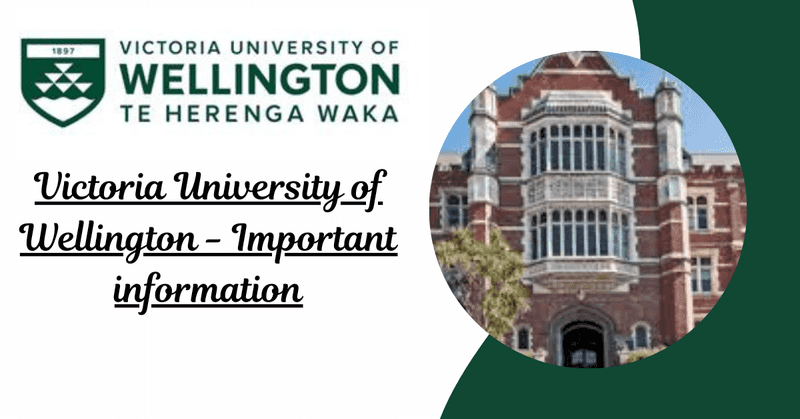Study in New Zealand 2026 – Scholarships and  Key Dates at Victoria University of Wellington