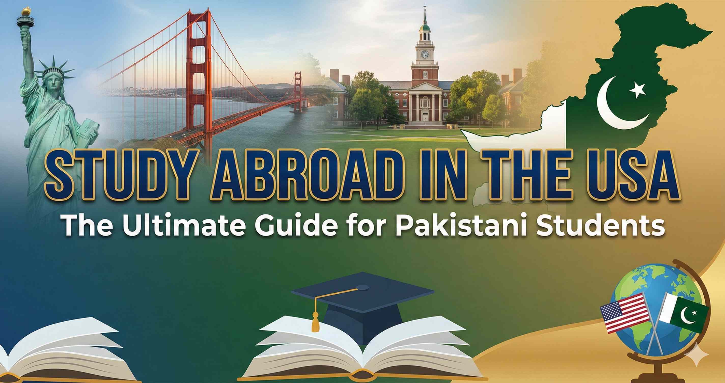 Study Abroad in the USA – The Ultimate Guide for Pakistani Students