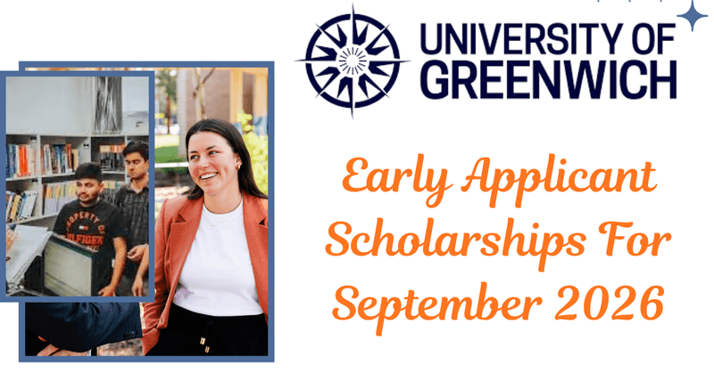 Study in UK | University of Greenwich Early Applicant Scholarship 2026
