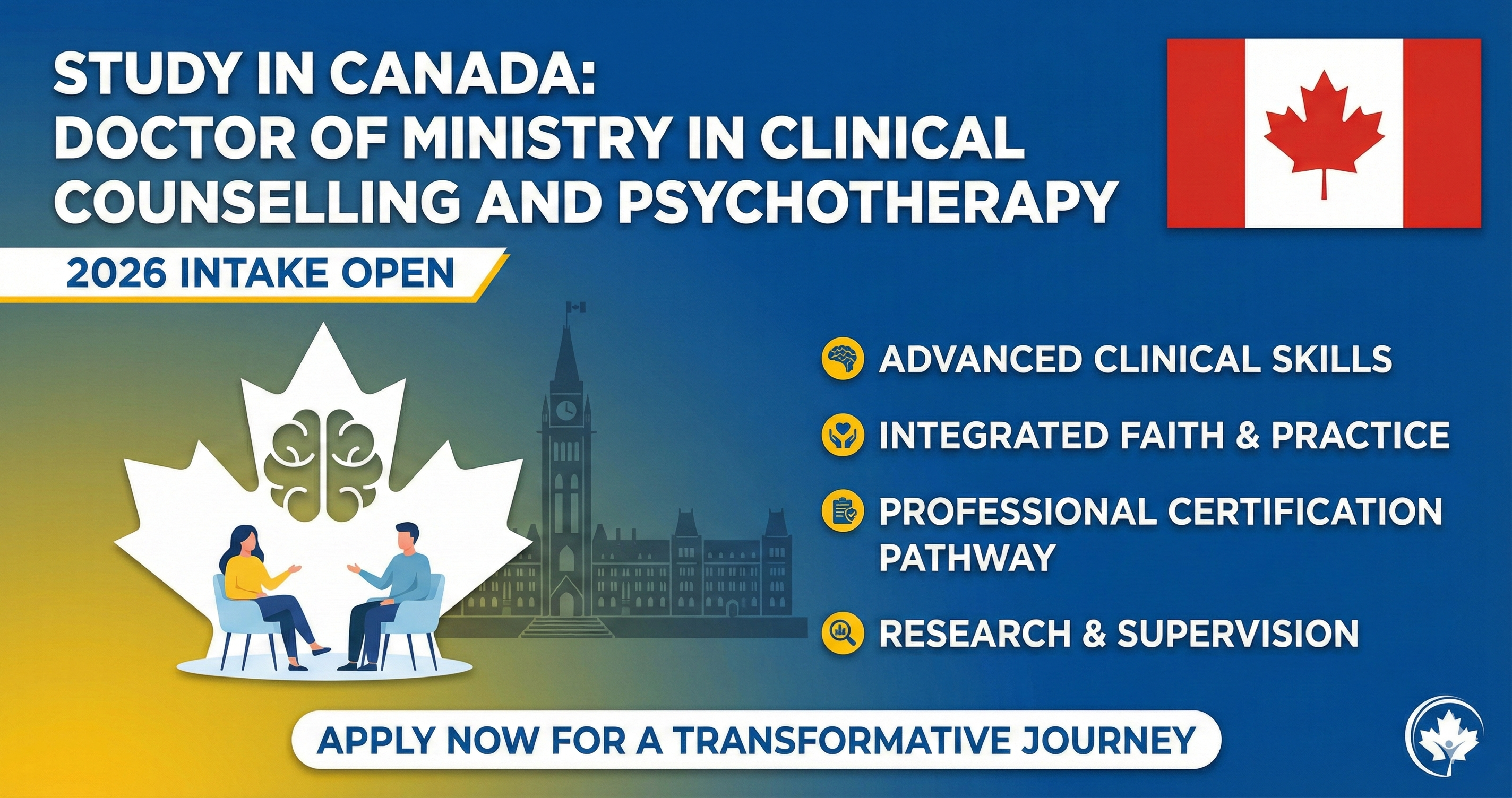 Doctor of Ministry in Clinical Counselling and Psychotherapy