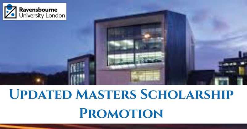 Ravens bourne University Masters Scholarship