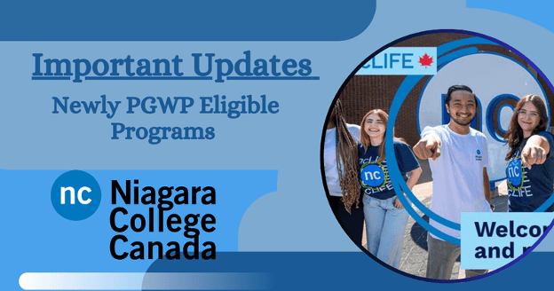 Newly PGWP Eligible Programs