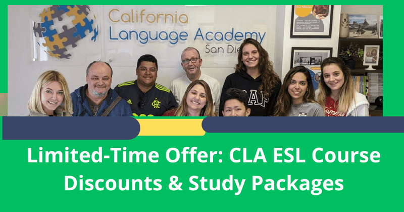 Study English in USA | California Language Academy ESL Promotion
