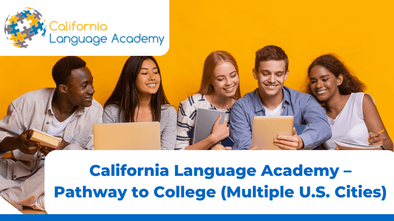 Study in USA | California Language Academy Pathway to College