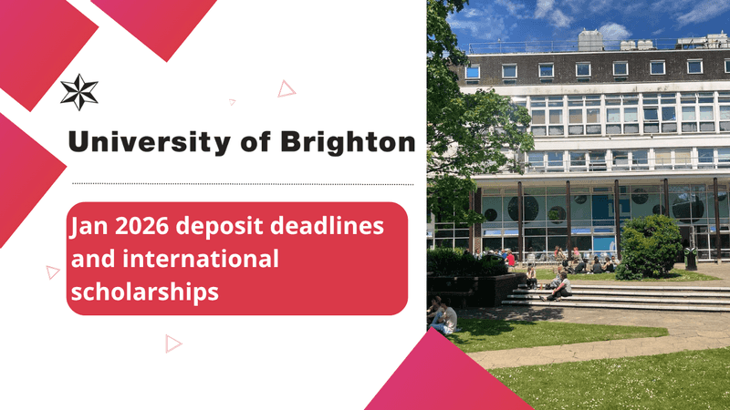 University of Brighton Scholarships 2026
