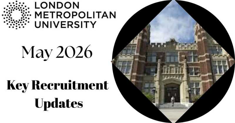 London Metropolitan University-Intake Open May 2026