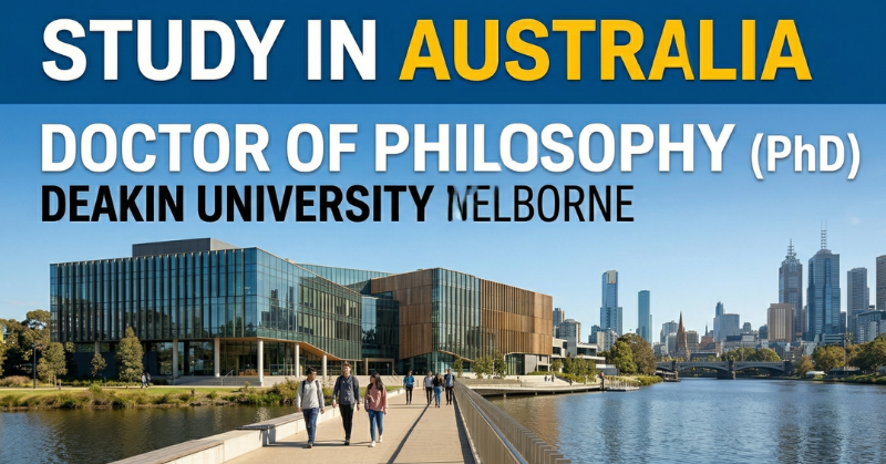 Study in Australia | Deakin University Melbourne Burwood PhD Program 2026