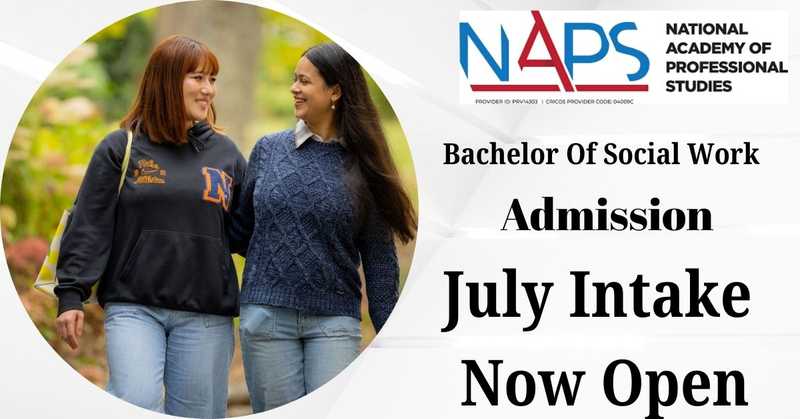NAPS July Intake Open