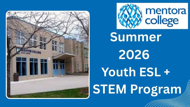 Mentora College Summer 2026 Youth ESL + STEM Program