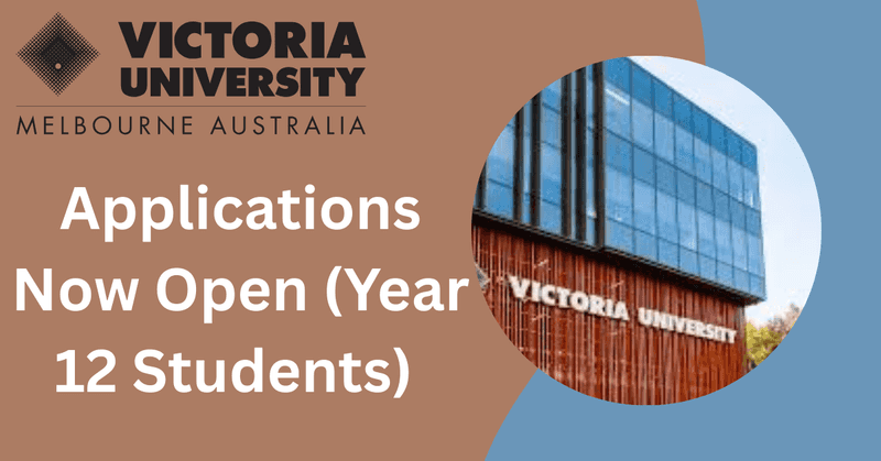 Victoria University Scholarships Available 2026