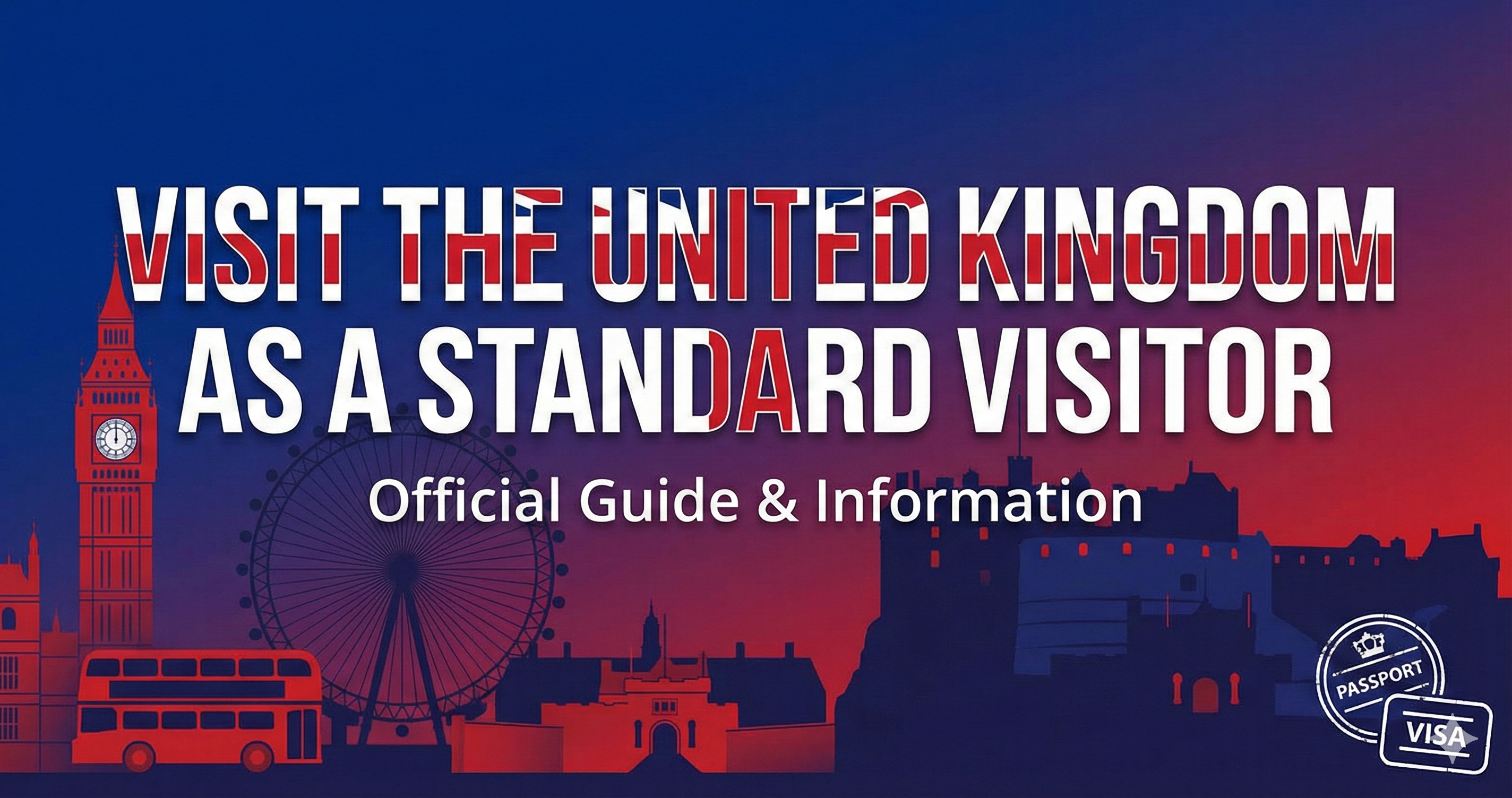 Visit the United Kingdom as a Standard Visitor – Complete Guide