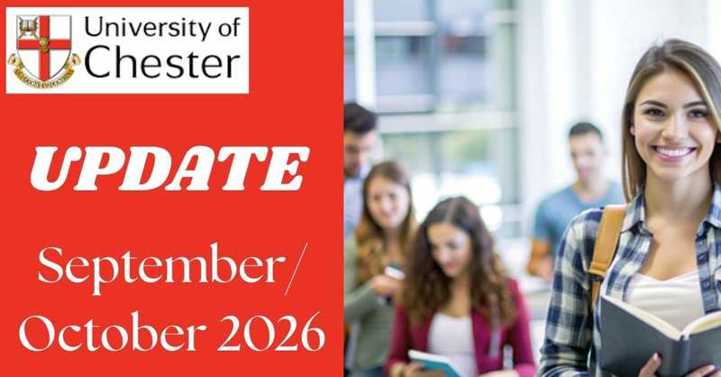 University Of Chester-Intake Open 2026