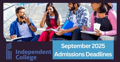 Independent College -Admission Deadline Sep-2025
