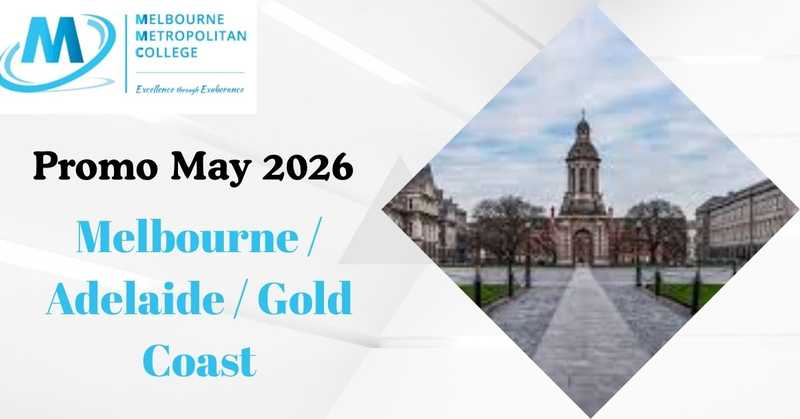 Study in Australia with Scholarships 2026 | Melbourne, Gold Coast & Adelaide Campuses