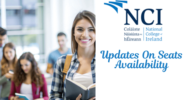 Study in Ireland: National College of Ireland September 2026 Intake Update