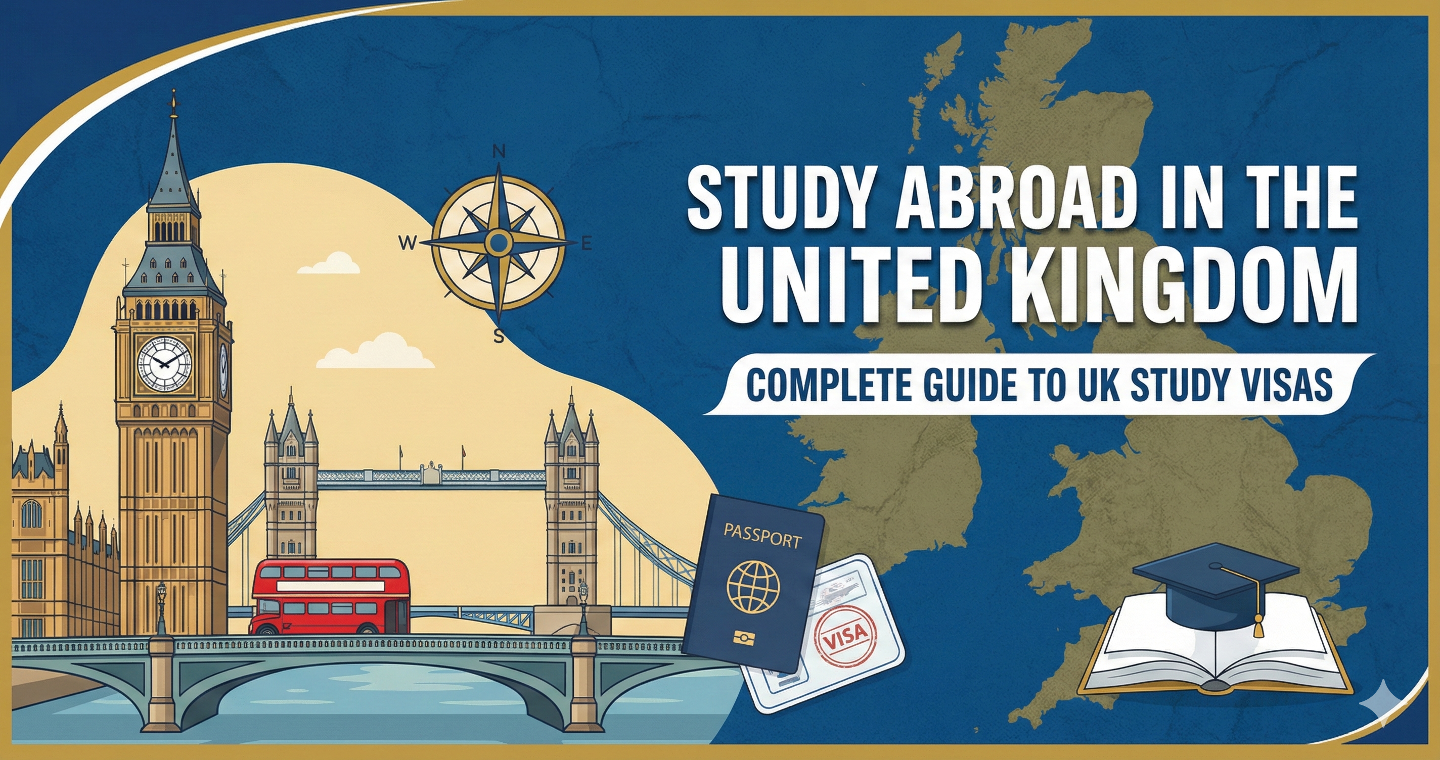 Study Abroad in the United Kingdom – Complete Guide to UK Study Visas